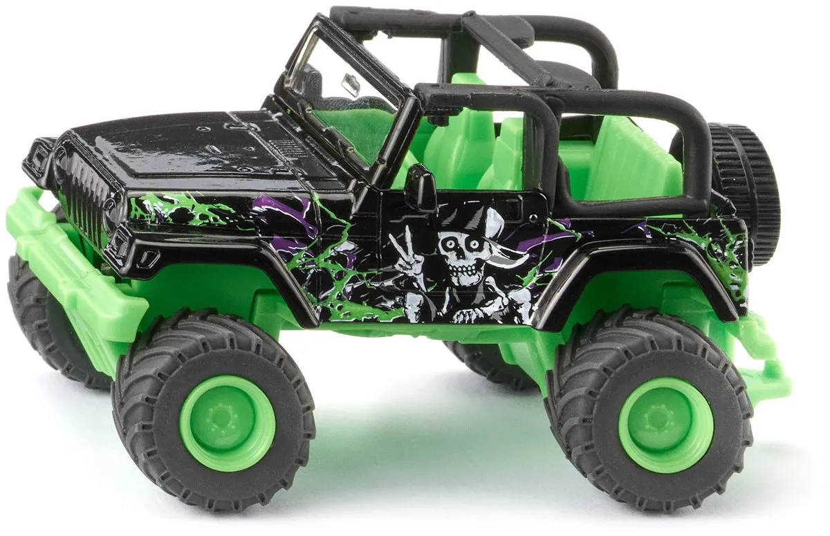 Siku 1554, Jeep Big Wheel, Metaal/kunststof de Siku en Multicolore – photo du produit