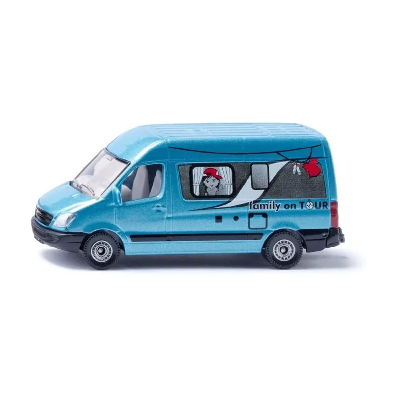 SIKU 1559 Campervan Spielzeugmodell, Metall/Kunststoff, Blau van Siku – productfoto