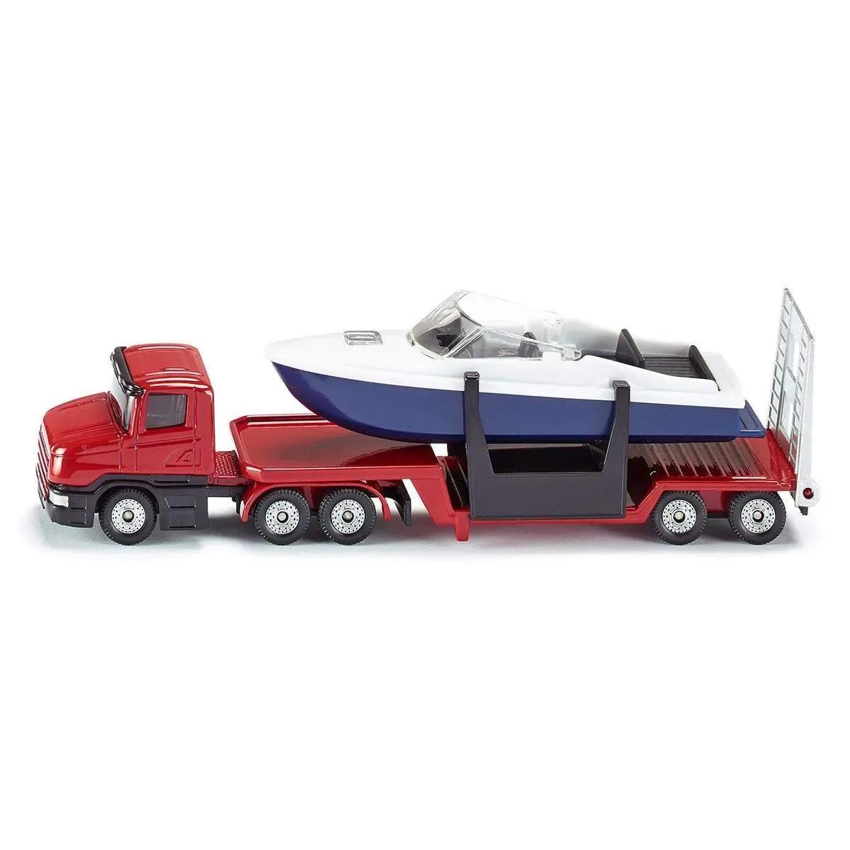 SIKU 1613 Tieflader mit Boot by Siku – product photo