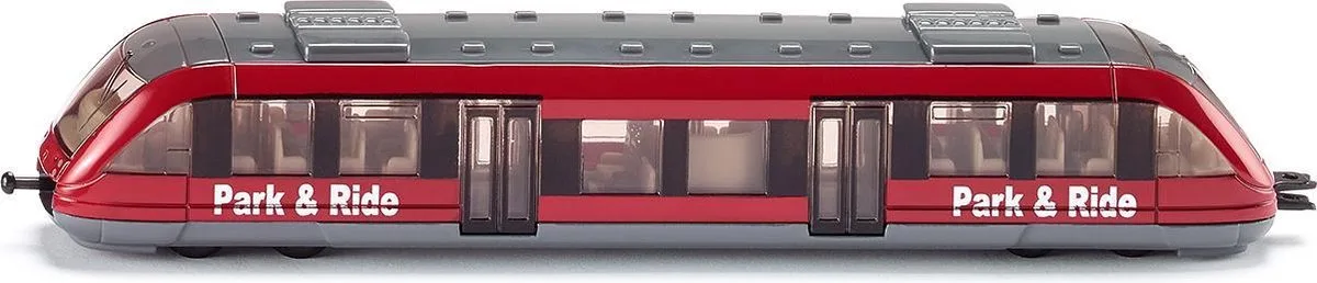 SIEPER Spielzeug-Auto Siku 1646 Nahverkehrszug de Siku en Rouge – photo du produit