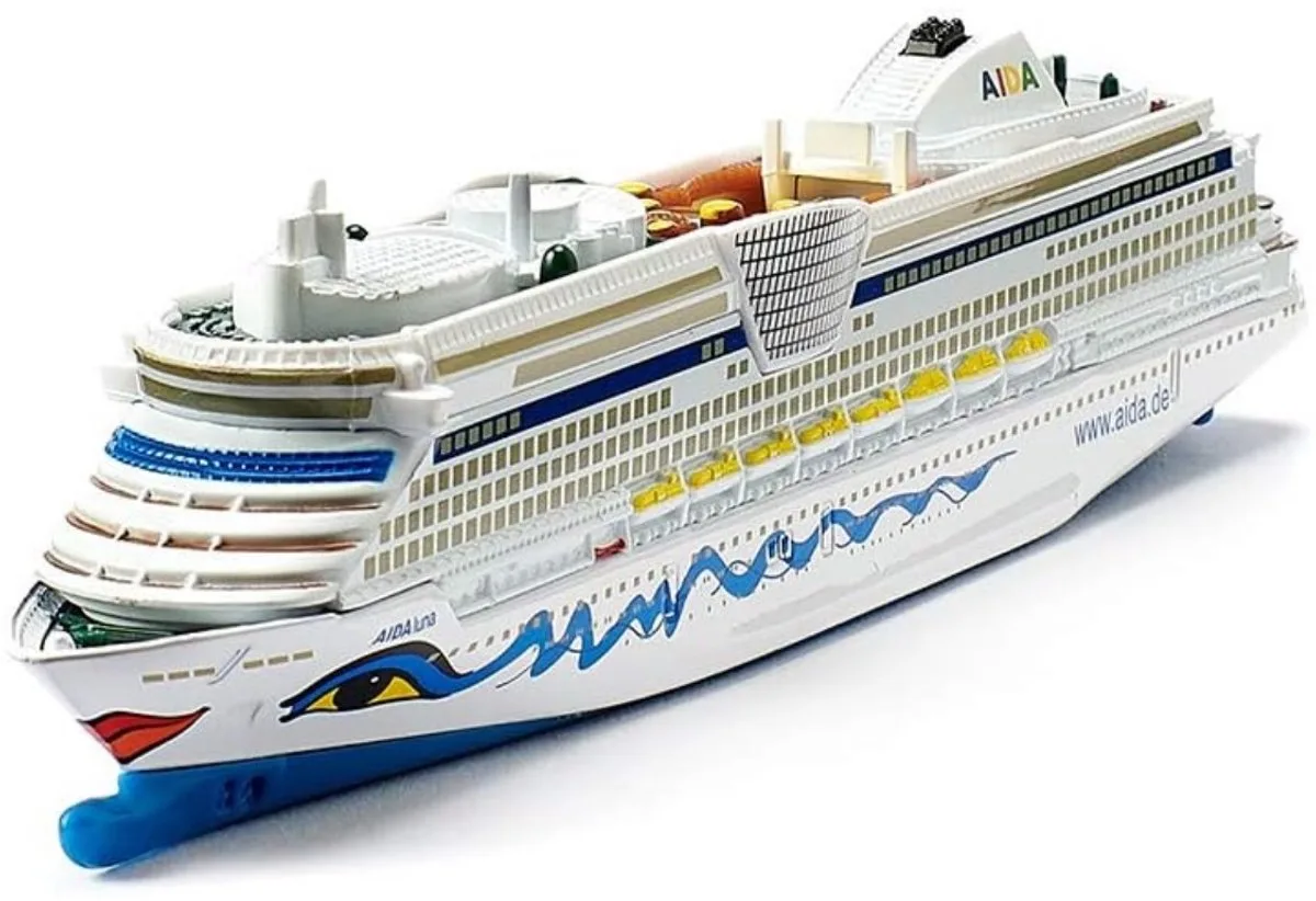 1720 SUPER Kreuzfahrtschiff, Spielfahrzeug von Siku in Weiß – Produktfoto