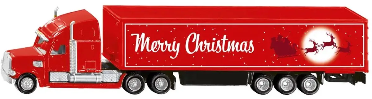 Modellauto SIKU 1788 Freightliner Weihnachtstruck von Siku in Rot – Produktfoto