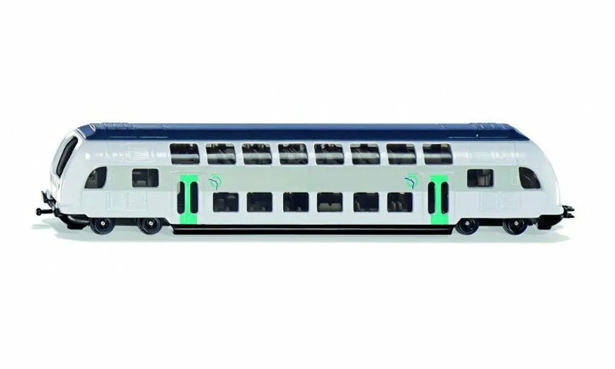 Siku 1791 speelgoed RATP Dubbeldektrein schaal ca. 1:87 de Siku en Noir, Bleu, Gris – photo du produit