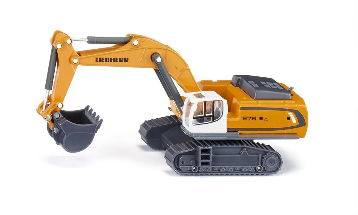 Siku 187 Liebherr Hydraulikbagger von Siku in Gelb – Produktfoto
