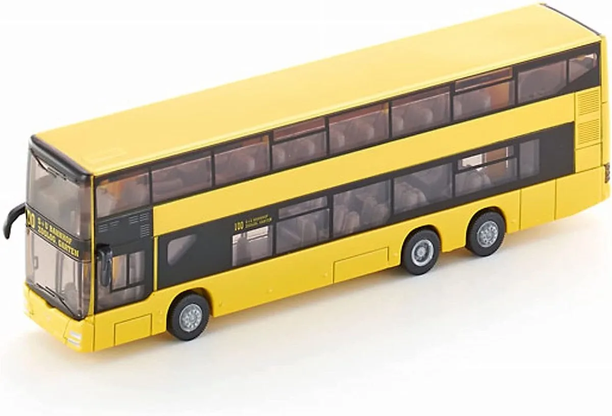 SIKU 187 Man Double Decker City Bus von Siku in Gelb – Produktfoto