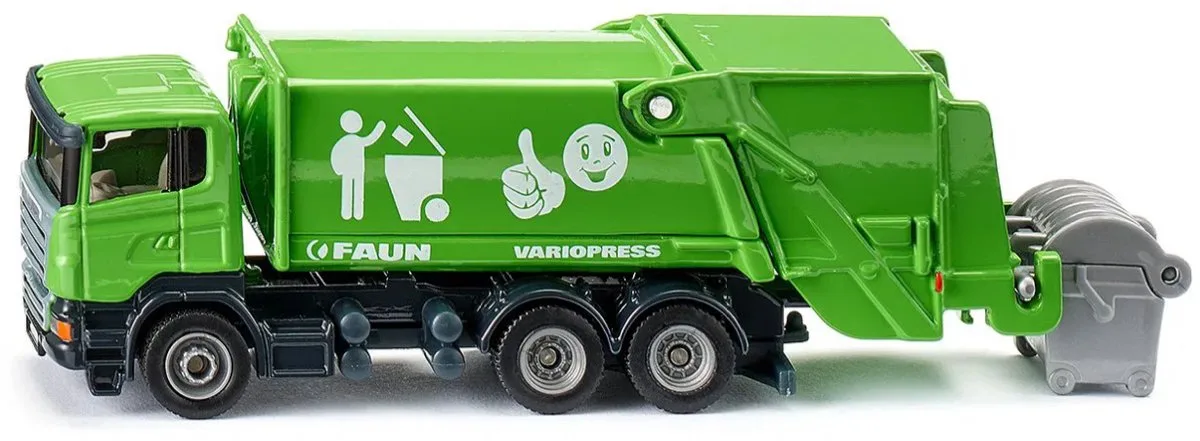 Refuse Vehicle 187 von Siku in Grün – Produktfoto