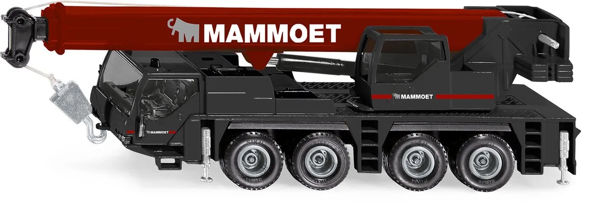 Mammoet mobiele kraan by Siku in Red, Black – product photo