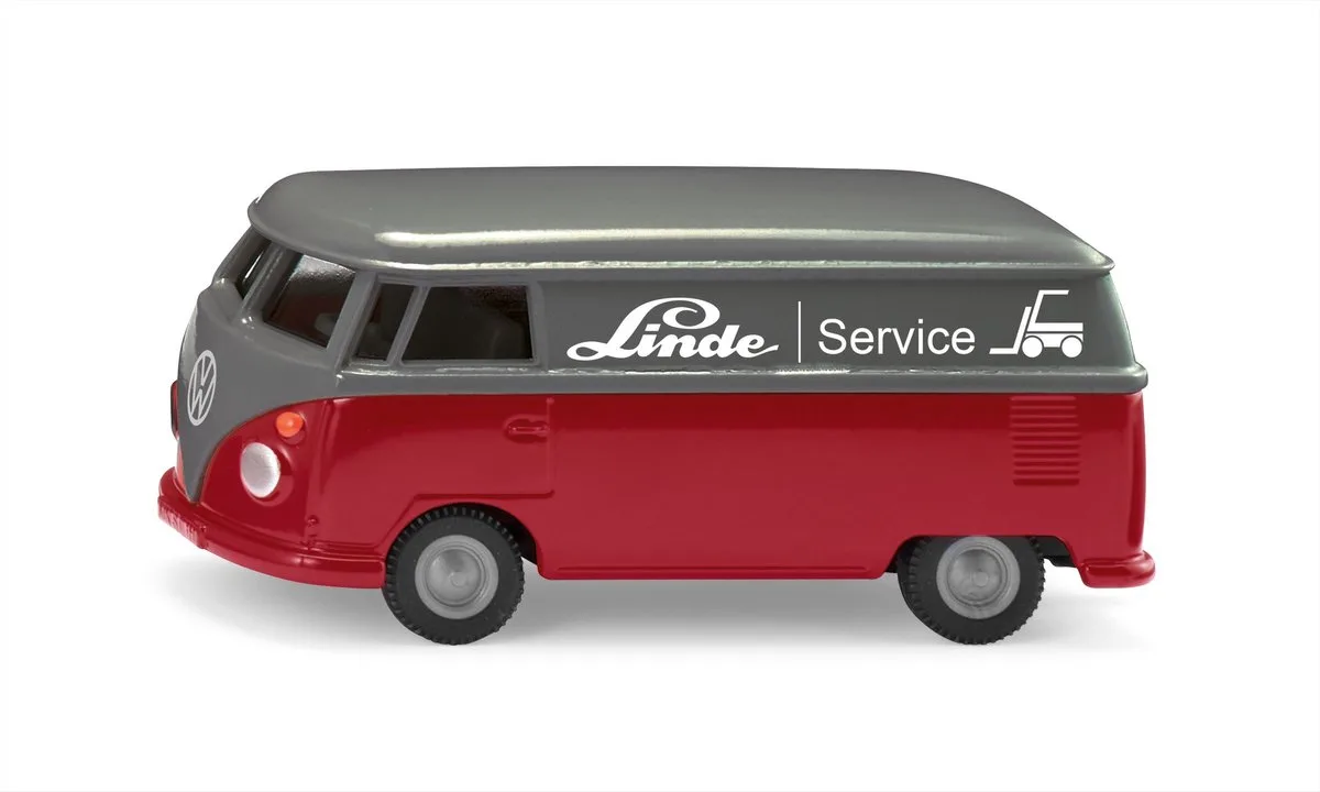 SIKU VW T1 Transporter från Siku i Grå, Röd – produktbild