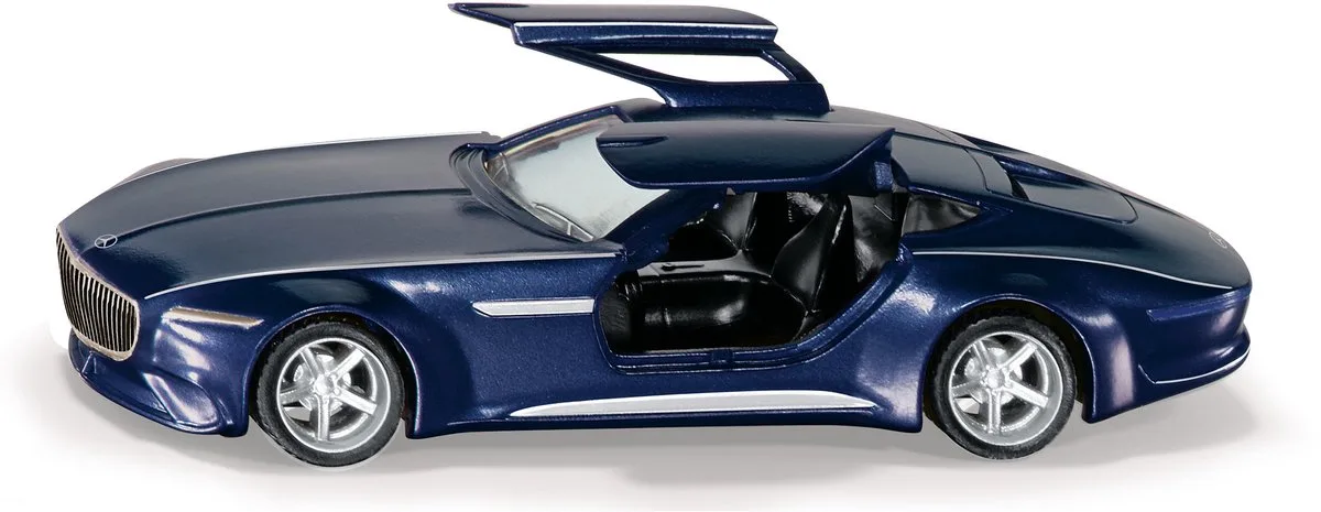 siku 2366, Vision Mercedes-Maybach 6, 1:50, metaal/kunststof, donkerblauw, vleugeldeuren die opengaan von Siku in Blau – Produktfoto