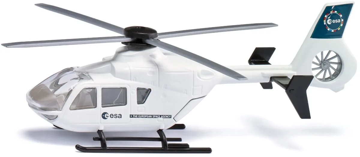 Siku 2537, ESA-Helicopter, 1:55, Metaal/kunststof, Beweegbare Rotoren van Siku in Wit – productfoto