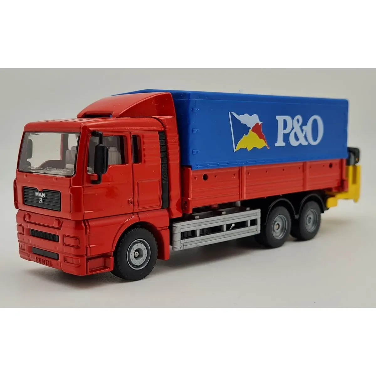 SIKU 2933 LKW MAN TGA mit Mitnahmestapler, M 1:55 fra Siku – produktbillede