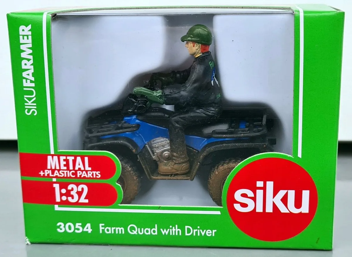 Siku 3054 Quad met bestuurder 1:32 - Off-road Speelgoed de Siku en Bleu – photo du produit