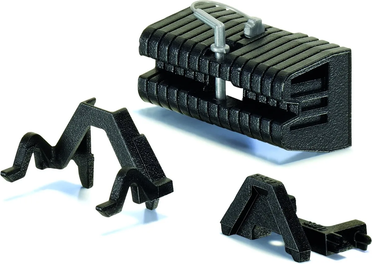 SIKU 3095 Adapterset met Frontgewicht de Siku en Jaune – photo du produit