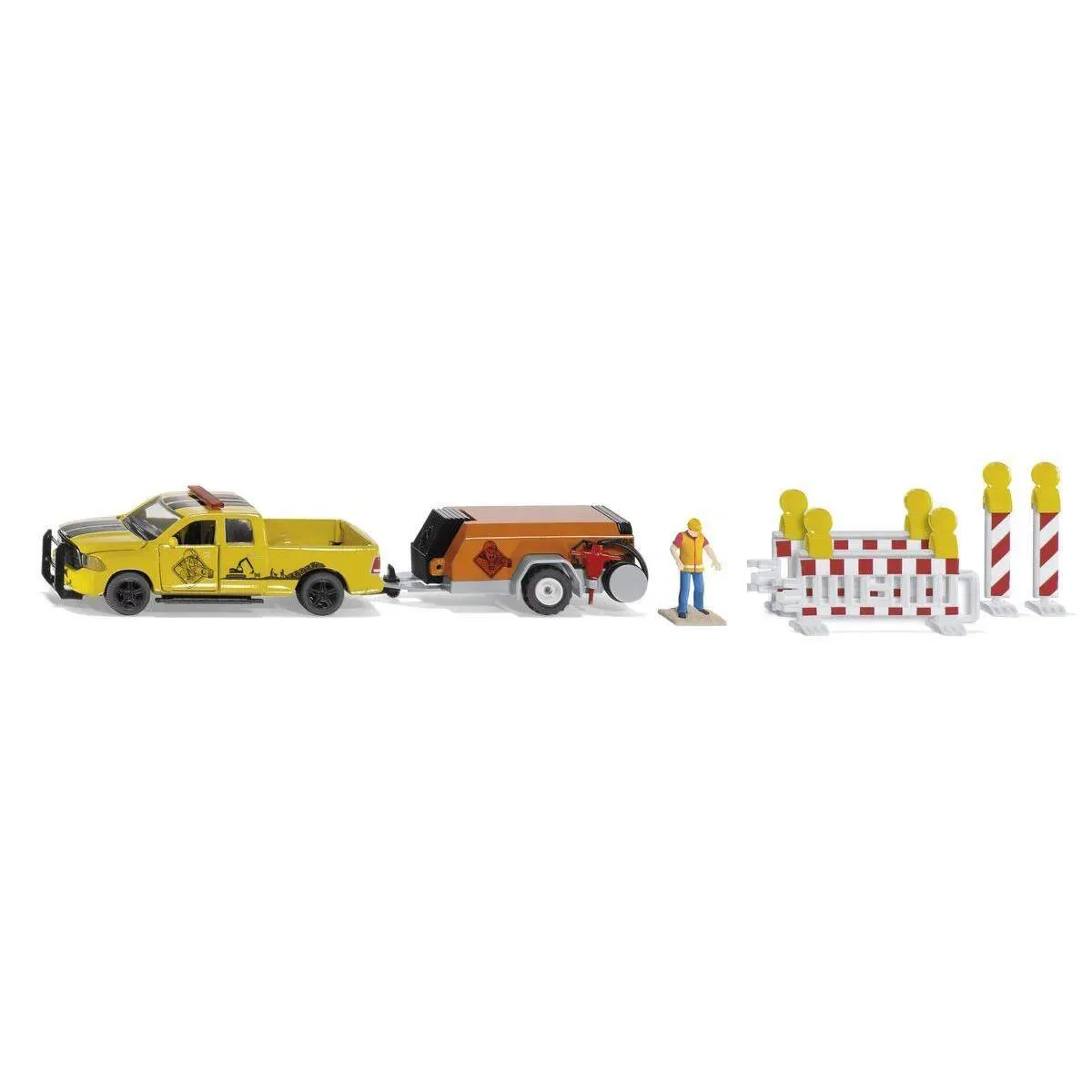 SIKU 3505 RAM 1500 mit Kompressoranhänger by Siku – product photo