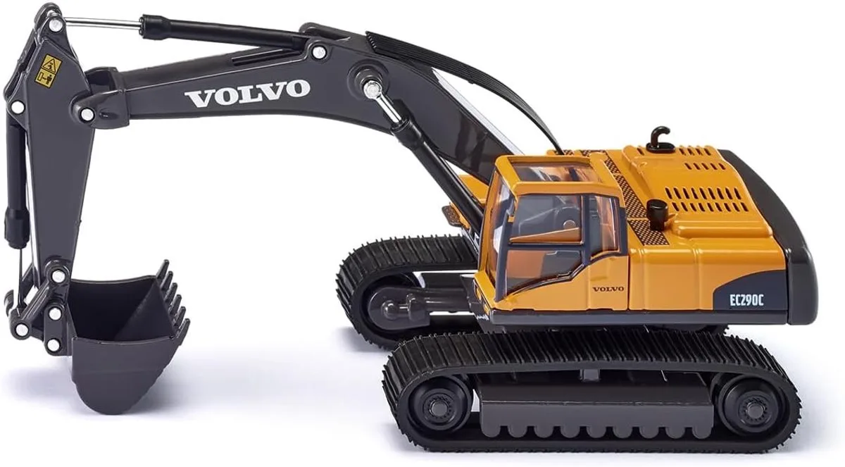 3535 SUPER Hydraulikbagger Volvo EC 290, Modellfahrzeug von Siku in Gelb, Schwarz – Produktfoto