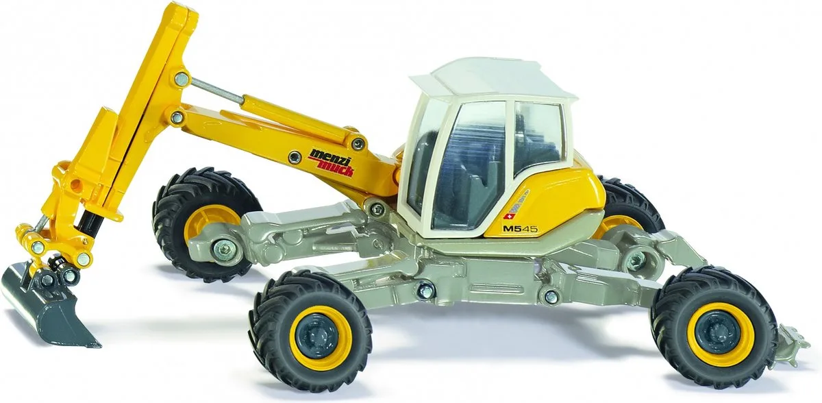 Siku 3548 Menzi Muck graafmachine 1:50 fra Siku i Gul – produktbillede