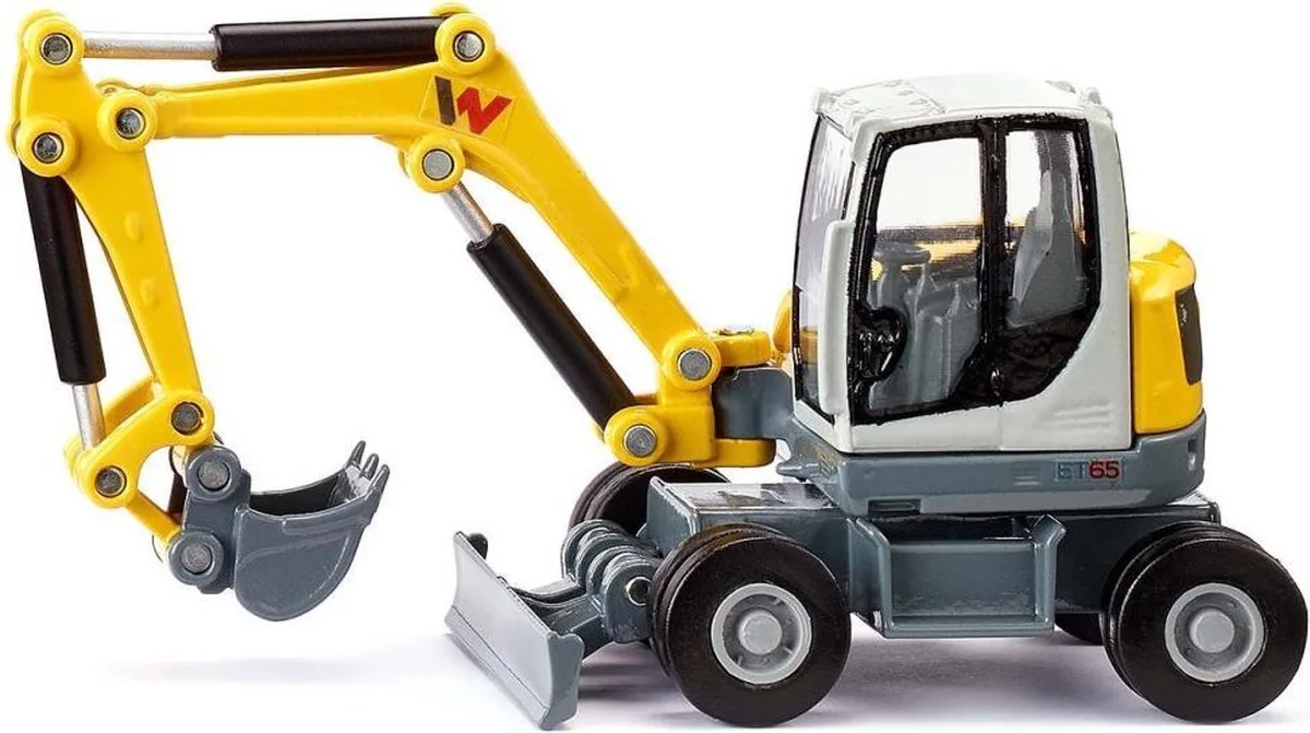 Siku 1:50 Wacker Neuson Et65 rupsgraafmachine de Siku en Jaune – photo du produit