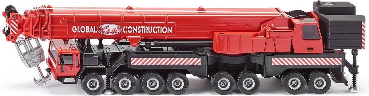 Siku 4311 kraanwagen megalifter van Siku in Rood – productfoto