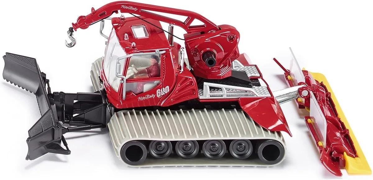Siku 1:50 Pistenbully 600 van Siku in Zwart, Grijs, Rood – productfoto