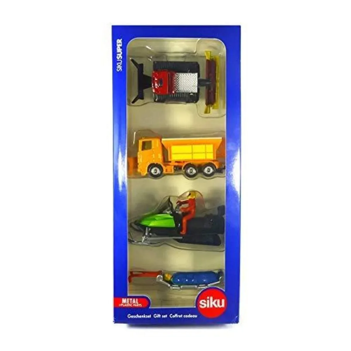 SIKU 6290 Geschenkeset Winter: Fahrzeug-Set, 4-teilig von Siku – Produktfoto
