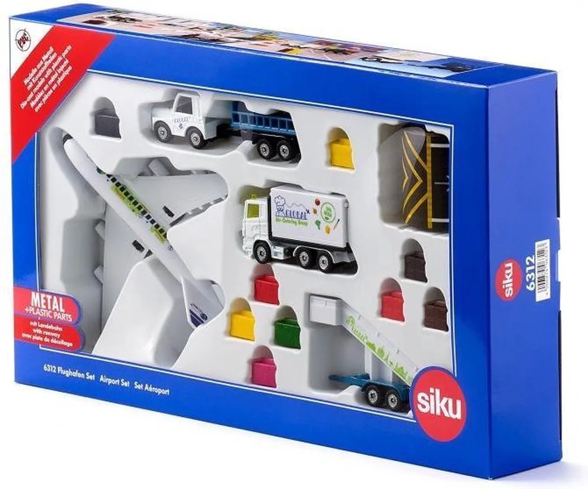 Flughafen-Set von Siku in Weiß – Produktfoto