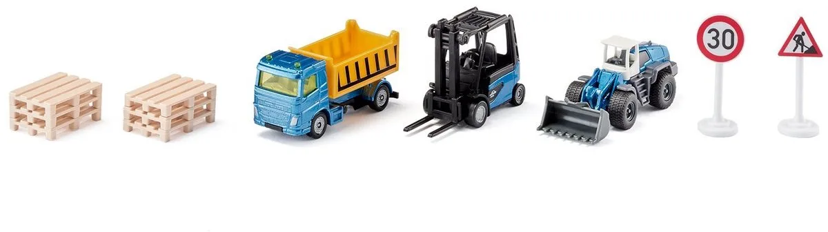 6336 SUPER Geschenkset Baustelle, Modellfahrzeug von Siku in Mehrfarbig – Produktfoto