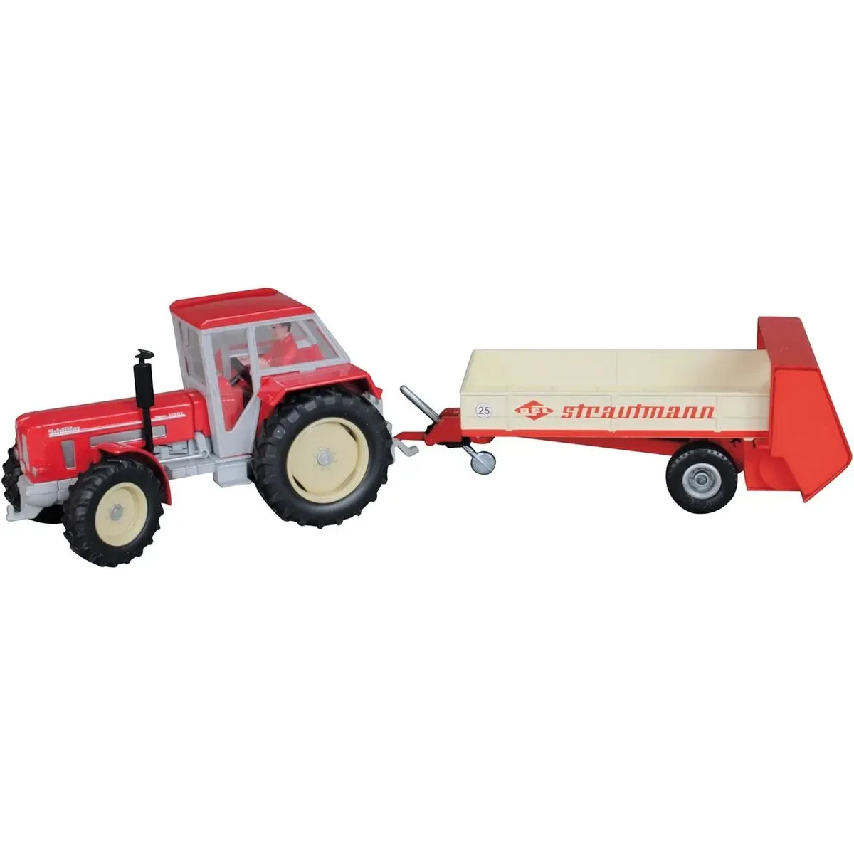 SIKU 7504 Schlüter Super 1250 V mit Dungstreuer, limitiertes Exclusivmodell, M 1:32 von Siku – Produktfoto