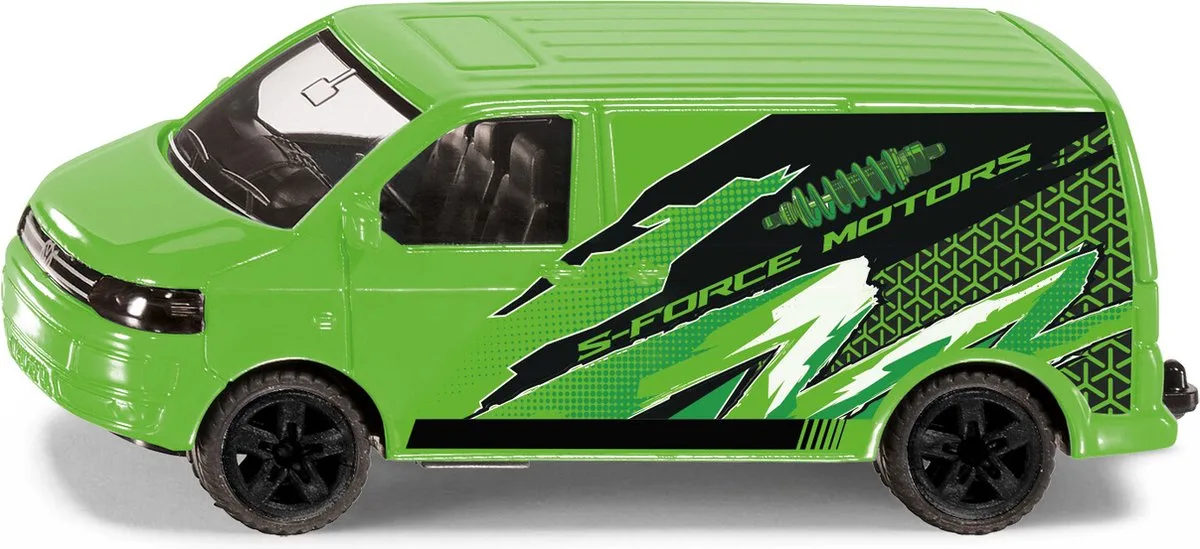 speelgoedauto VW Transporter miniatuur model multicolor. van Siku in Meerkleurig – productfoto
