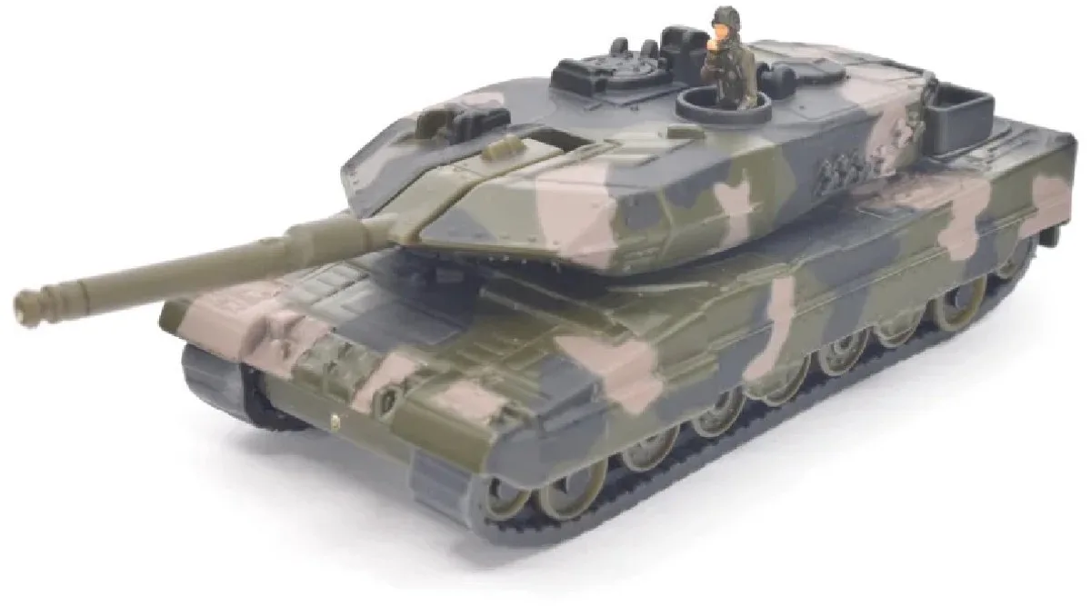 tank speelgoedvoertuig 1:87 met metaal en camouflagekleuren. de Siku en Multicolore – photo du produit