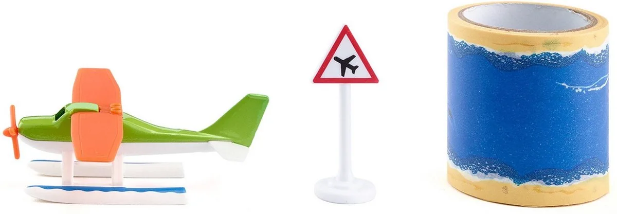 Watervliegtuig Jongens 9 Cm 5 Meter 3-delig by Siku in Green – product photo