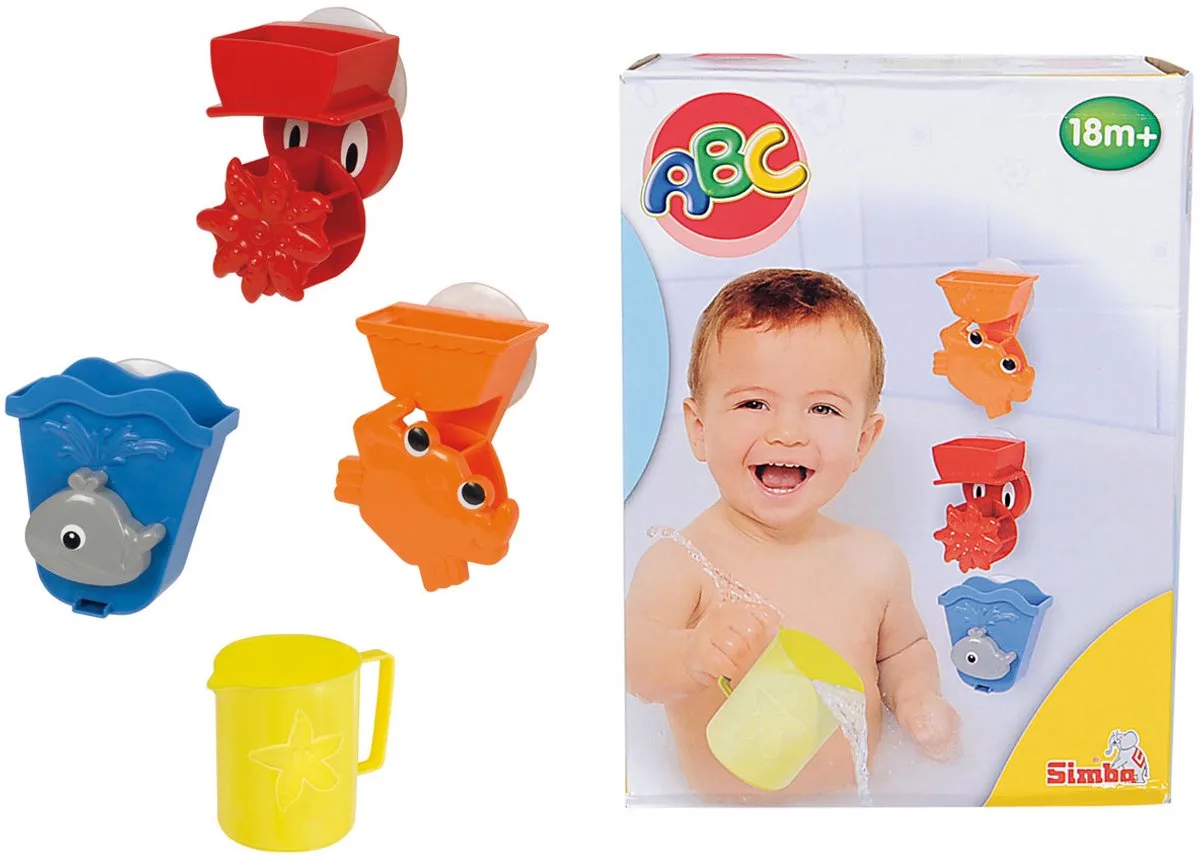 ABC Bath Play Set de Simba en Multicolore – photo du produit