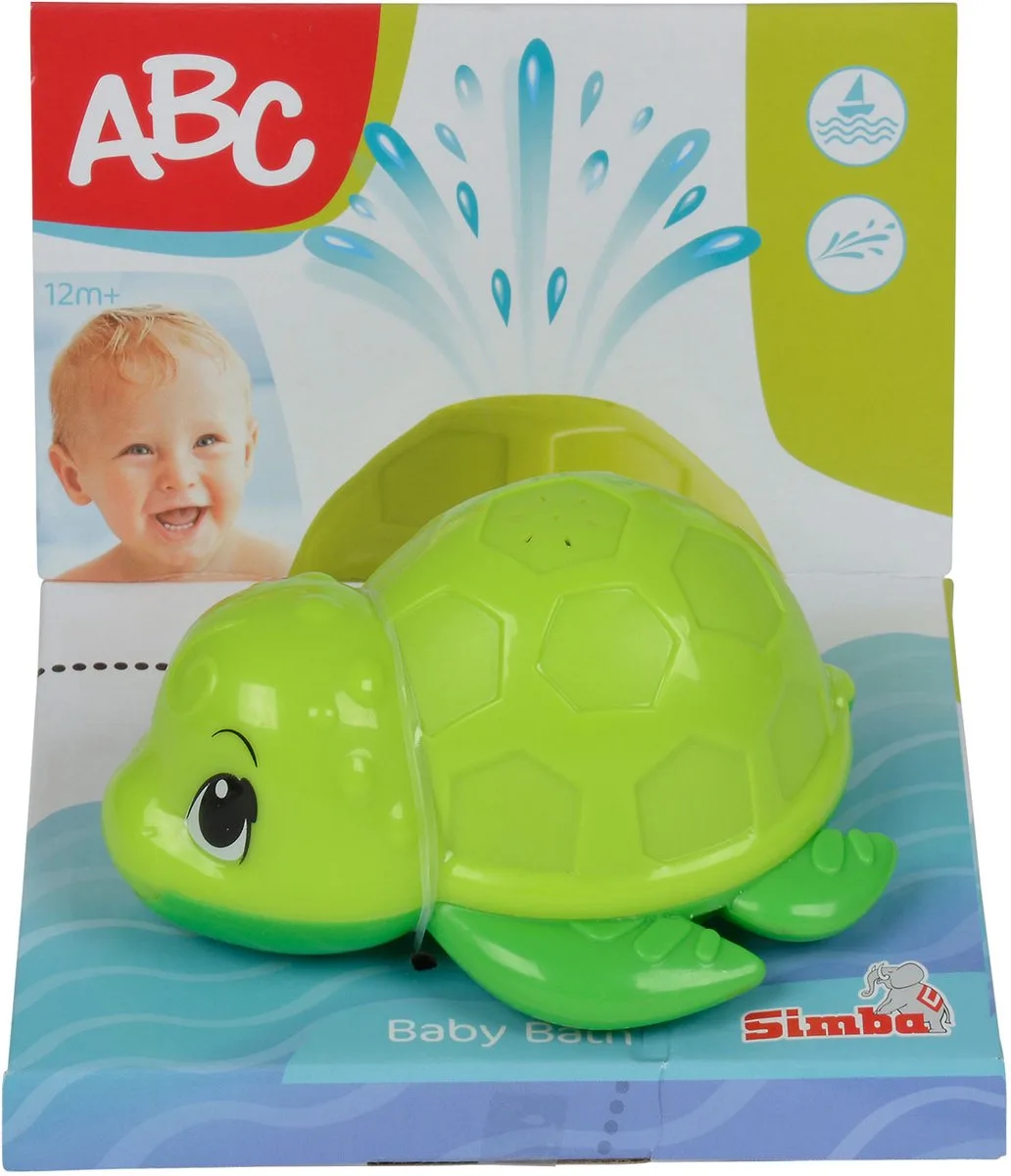 ABC Bathing Turtle de Simba en Vert – photo du produit