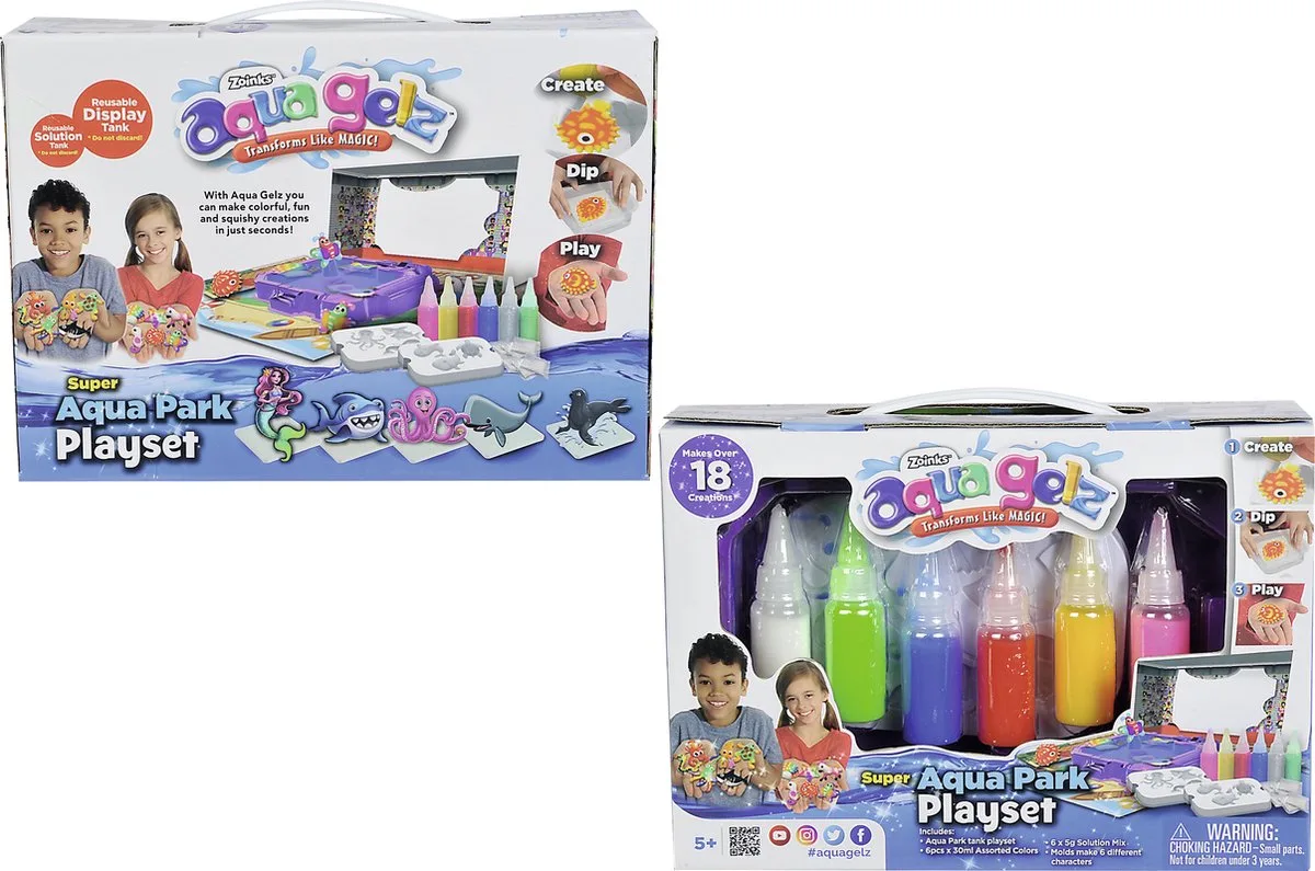 Aqua Gelz - Aqua Park Playset - Knutselen fra Simba i Flerfarvet – produktbillede