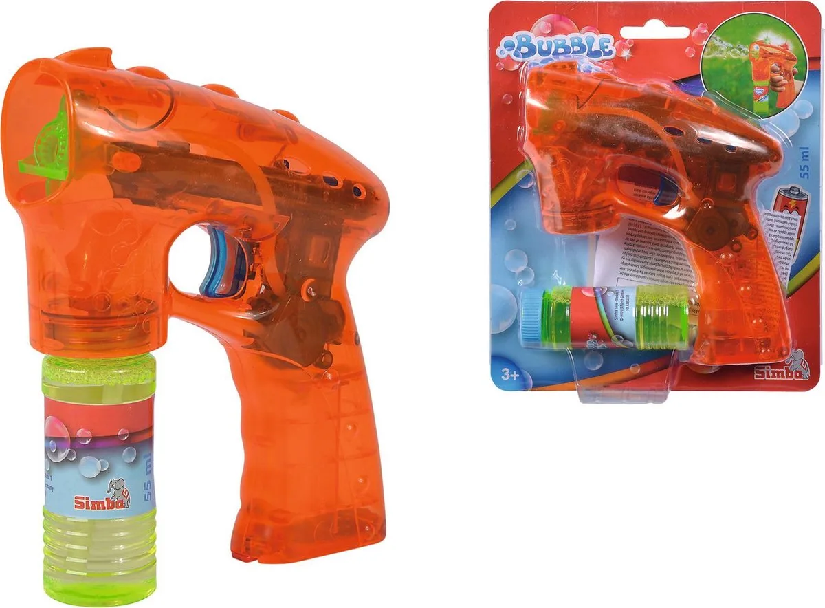 BF Bubble Gun - Bellen - Geweer fra Simba i Orange – produktbillede