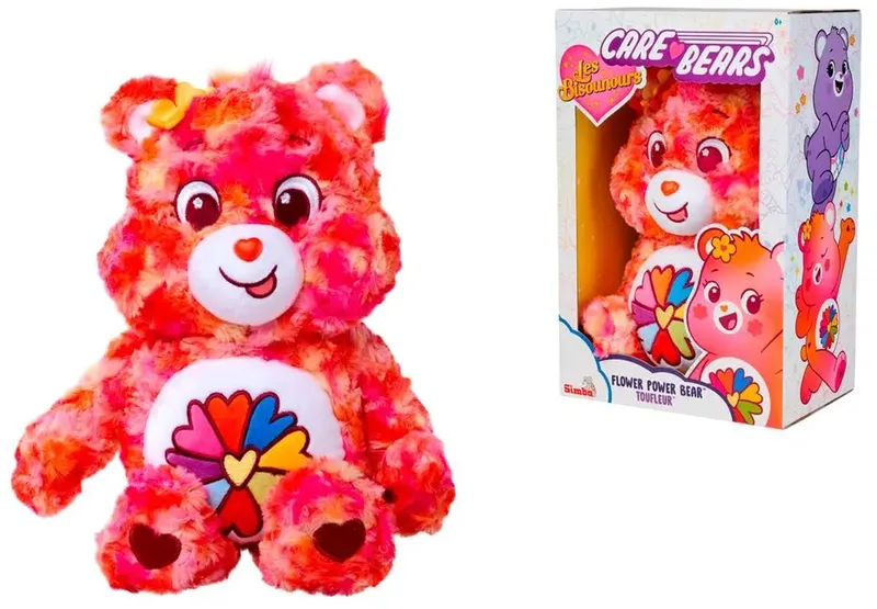 Care Bears Knuffel Figure Flower Power Bear 35 cm Knuffeles von Simba in Mehrfarbig – Produktfoto