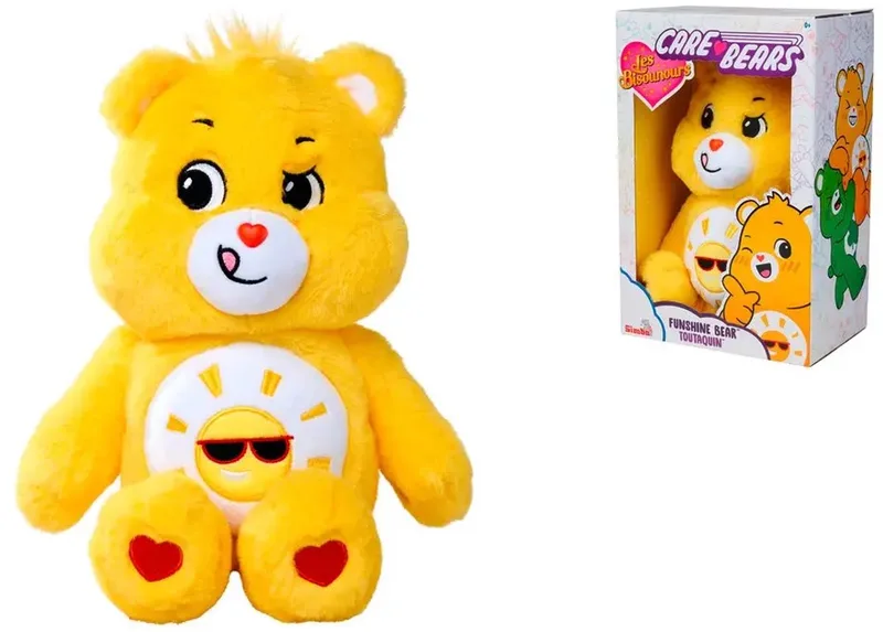Care Bears Knuffel Figure Sunshine Bear 35 cm Knuffeles by Simba in Yellow – product photo