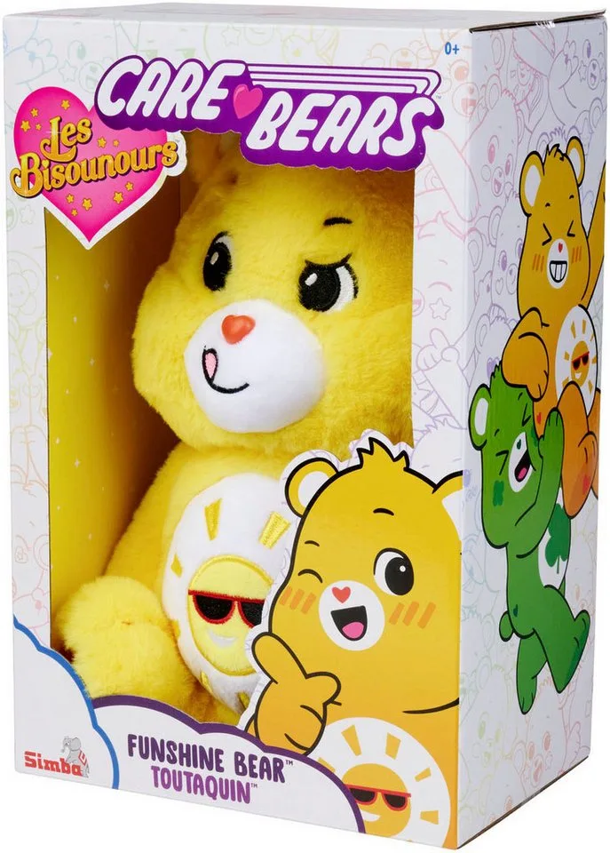 Care Bears Knuffel Figure Sunshine Bear 35 cm Knuffeles by Simba in Yellow – product photo 3 of 5