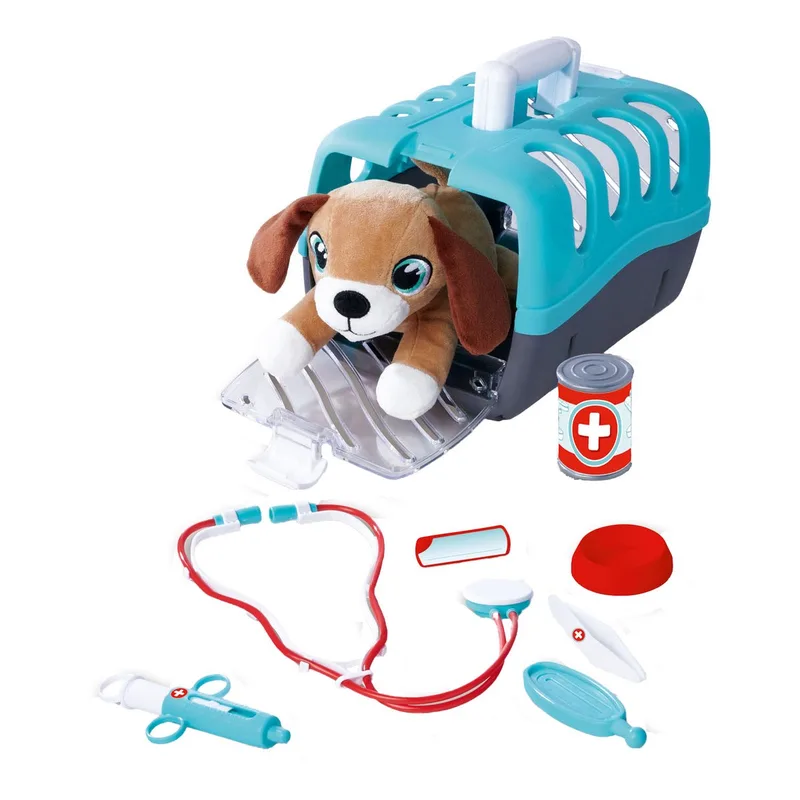 dierenarts speelset met pluche hond - speelgoedset voor kinderen. by Simba in Multicolour – product photo