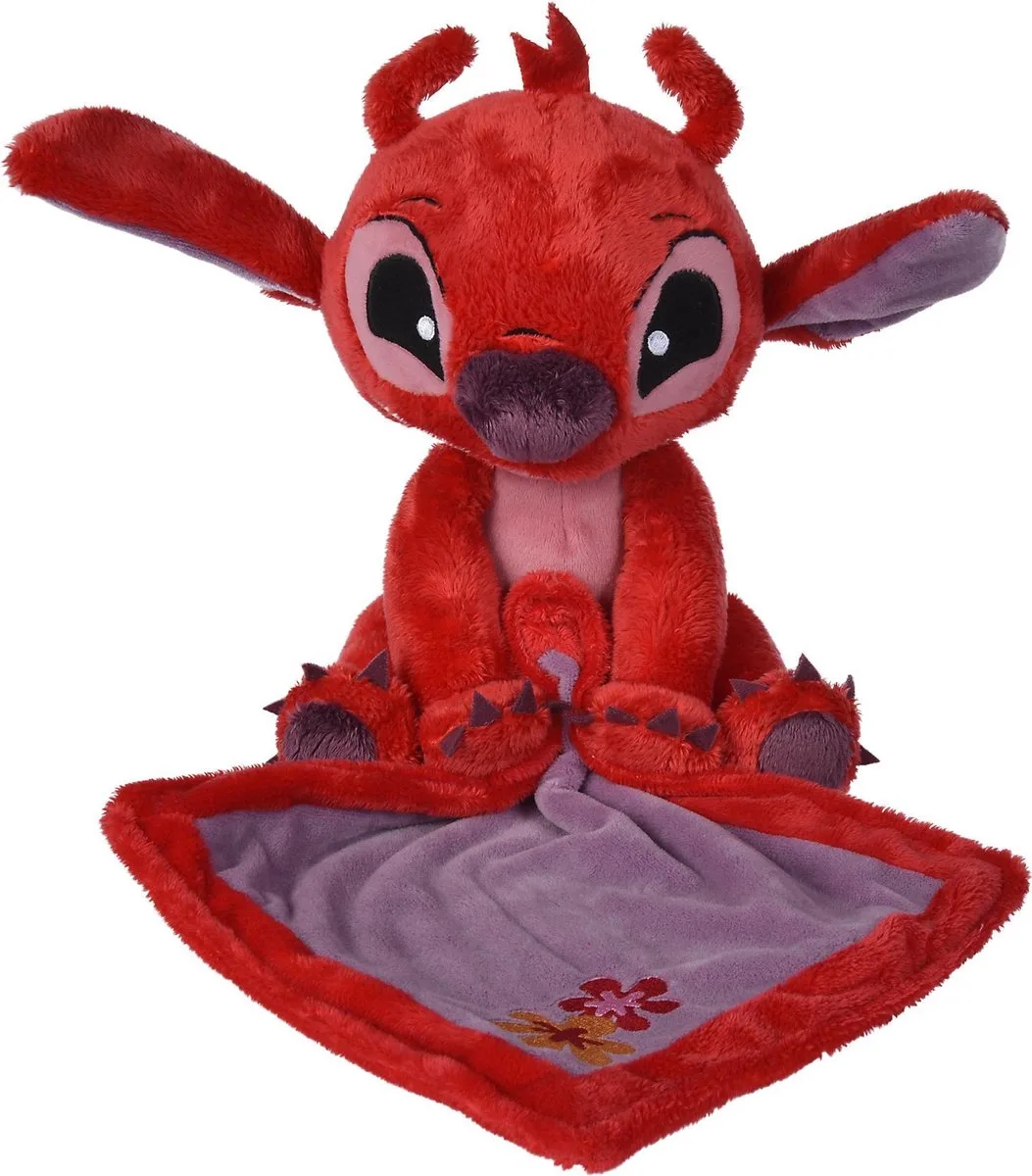 Disney - Lilo & Stitch Leroy - 25 cm - Alle leeftijden - Kraamcadeau - Babygeschenk - Knuffeldoek von Simba in Blau – Produktfoto