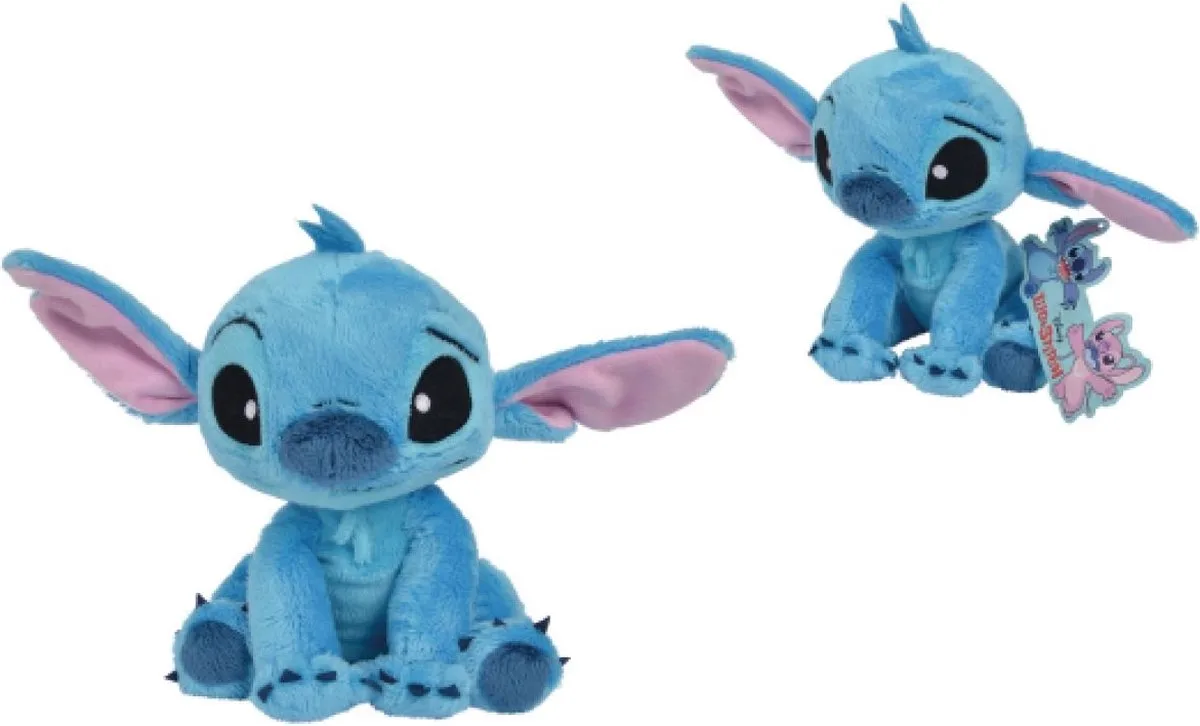 Stitch Teddybär 20 Cm von Simba in Blau – Produktfoto