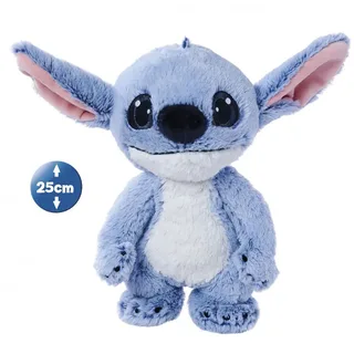 Disney - Lilo & Stitch - Stitch Live Action - Knuffel - Pluche - 25cm - Vanaf 0m. från Simba i Blå – produktbild 3 av 4