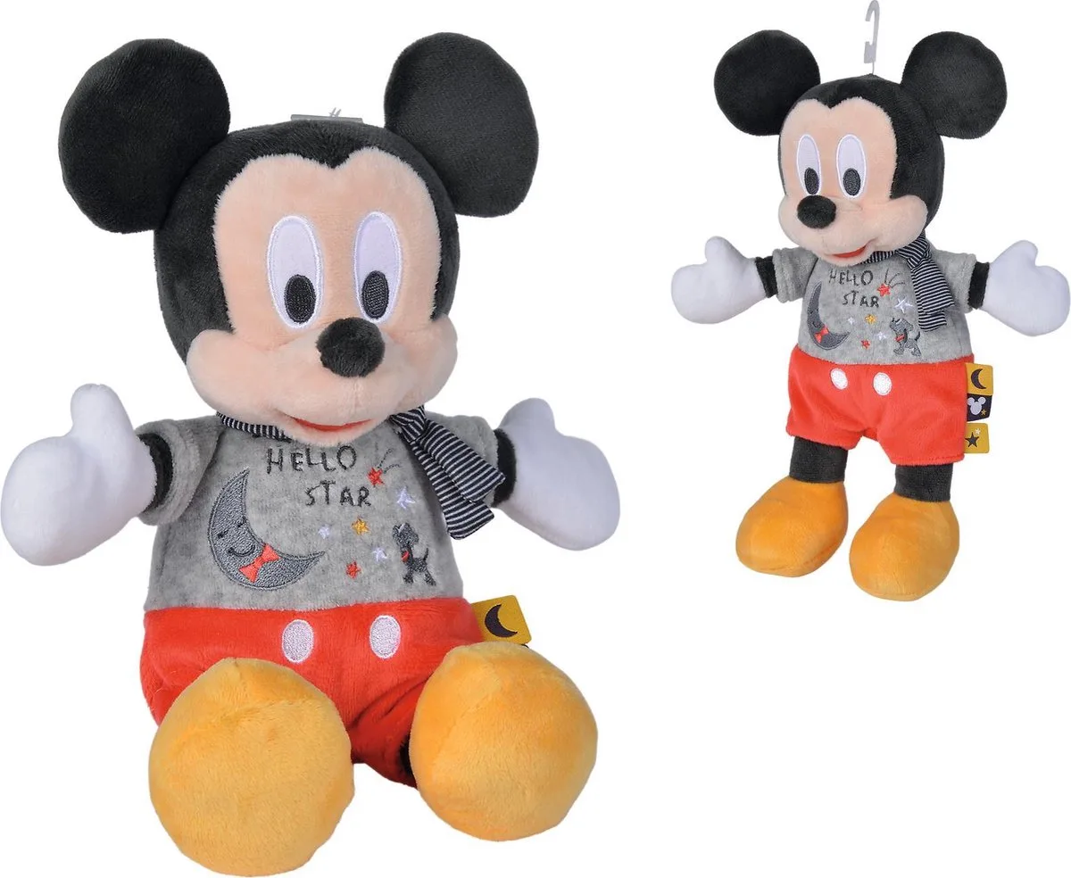 Disney - Mickey Starry Night (25cm) von Simba in Grau – Produktfoto