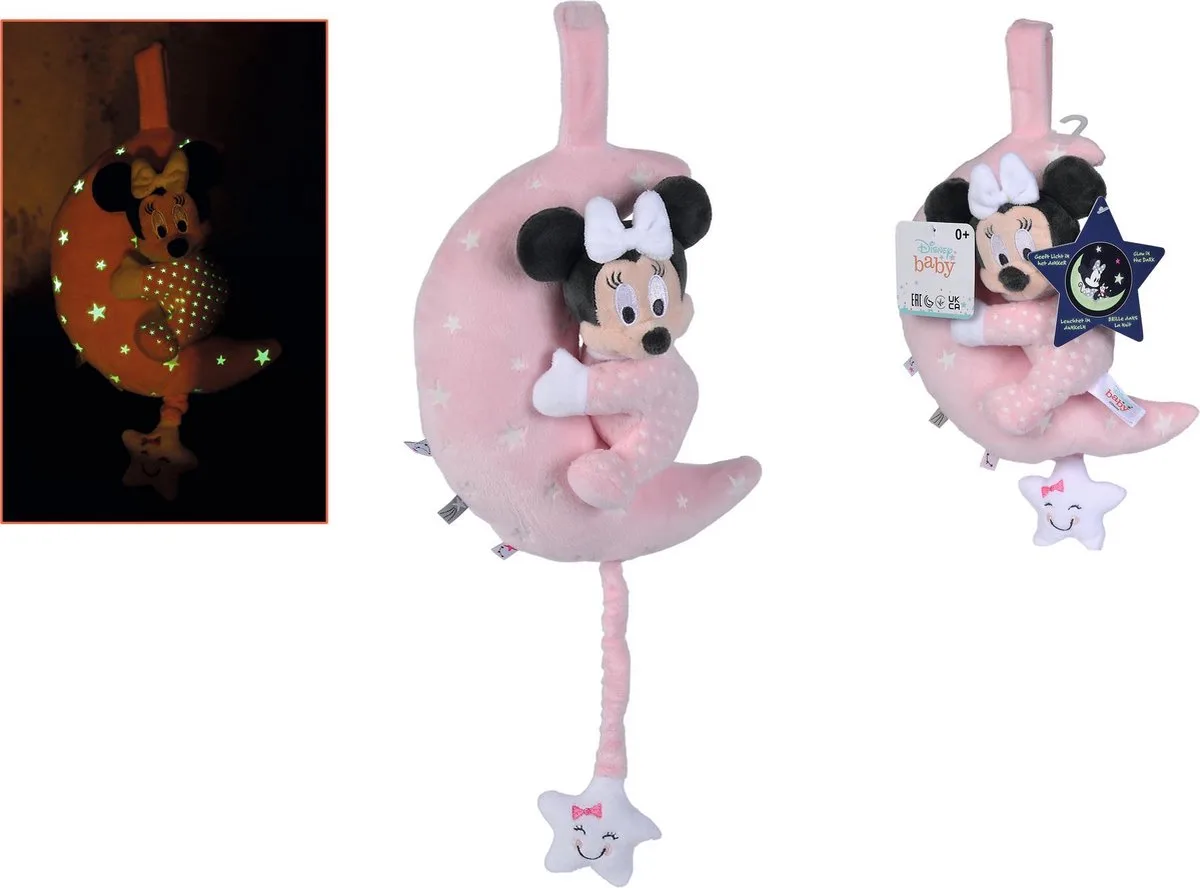 Disney muziekmobiel Minnie Mouse maan licht in het donker. von Simba in Mehrfarbig – Produktfoto
