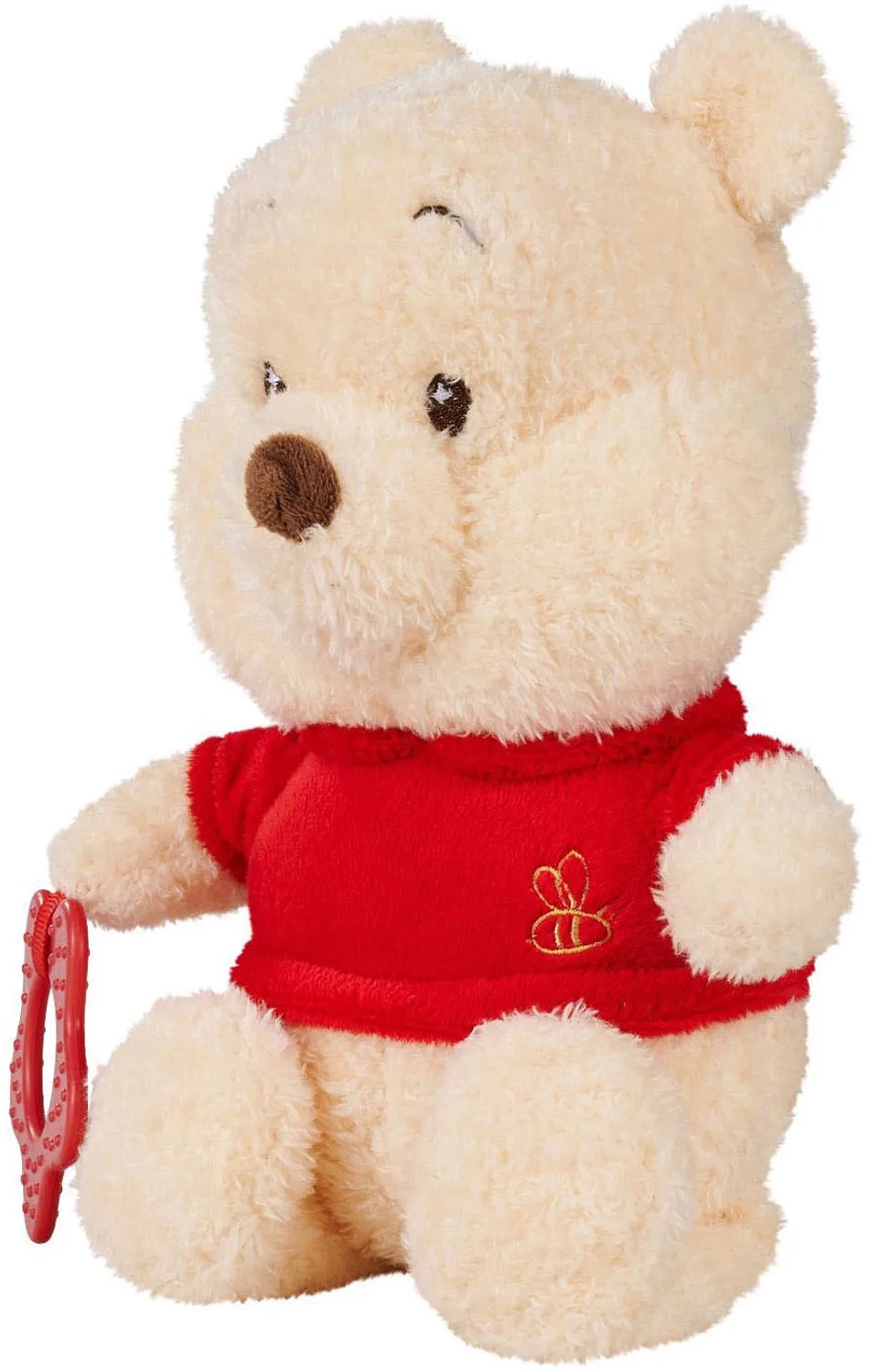 Disney Winnie de Poeh Pluche Knuffel met Bijtring - 25cm. från Simba i Flerfärgad – produktbild