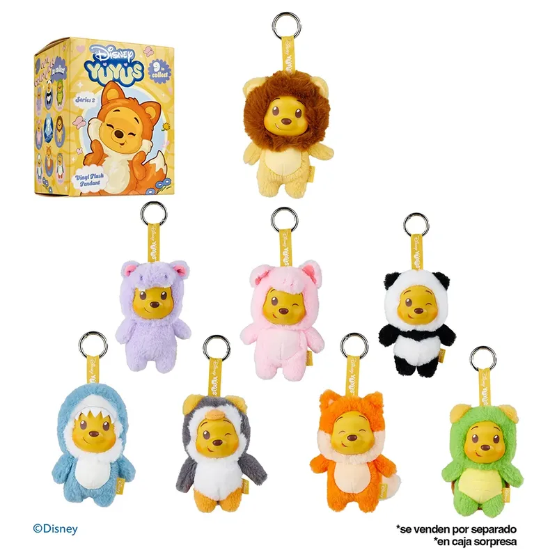 Disney Yuyus Winnie The Pooh W2 12 Cm Knuffelbeer från Simba – produktbild 1 av 6