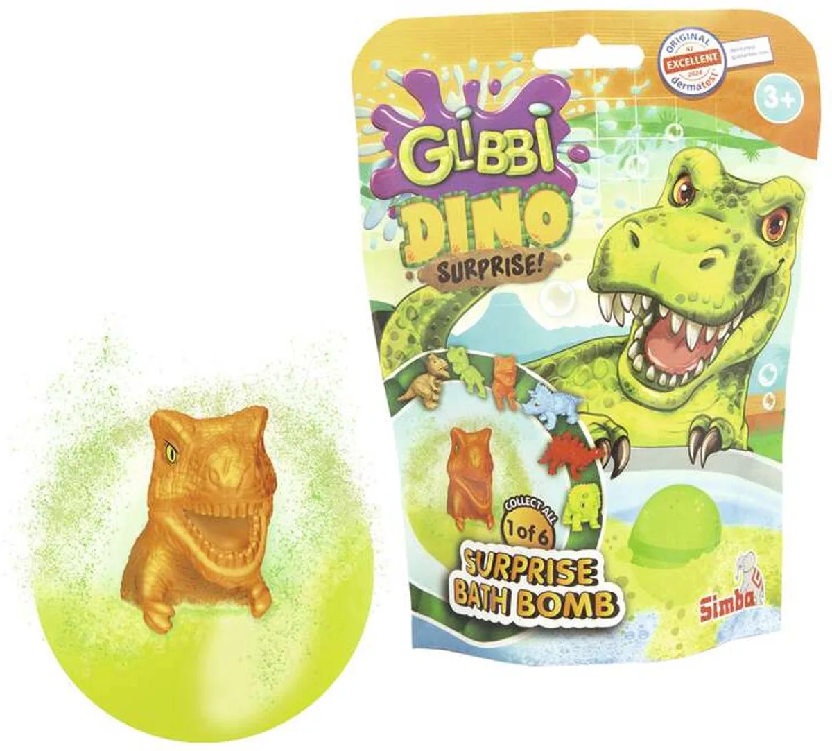 Glibi Dino Surprise Badbom de Simba en Multicolore – photo du produit