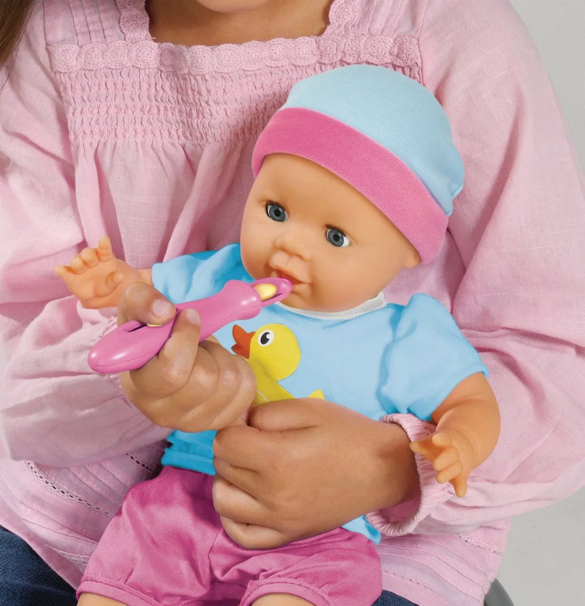 LAURA HUNGRY - POP M/ZACHT LICHAAM(38CM) van Simba in Blauw – productfoto