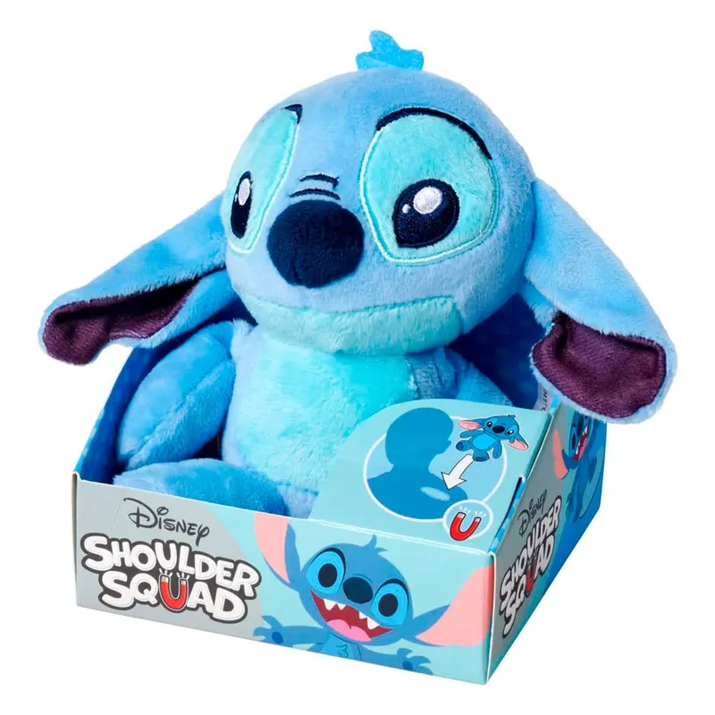 Lilo & Stitch Knuffel Figure Stitch Shoulder Rider 12 cm Knuffeles van Simba in Meerkleurig – productfoto 2 van 3