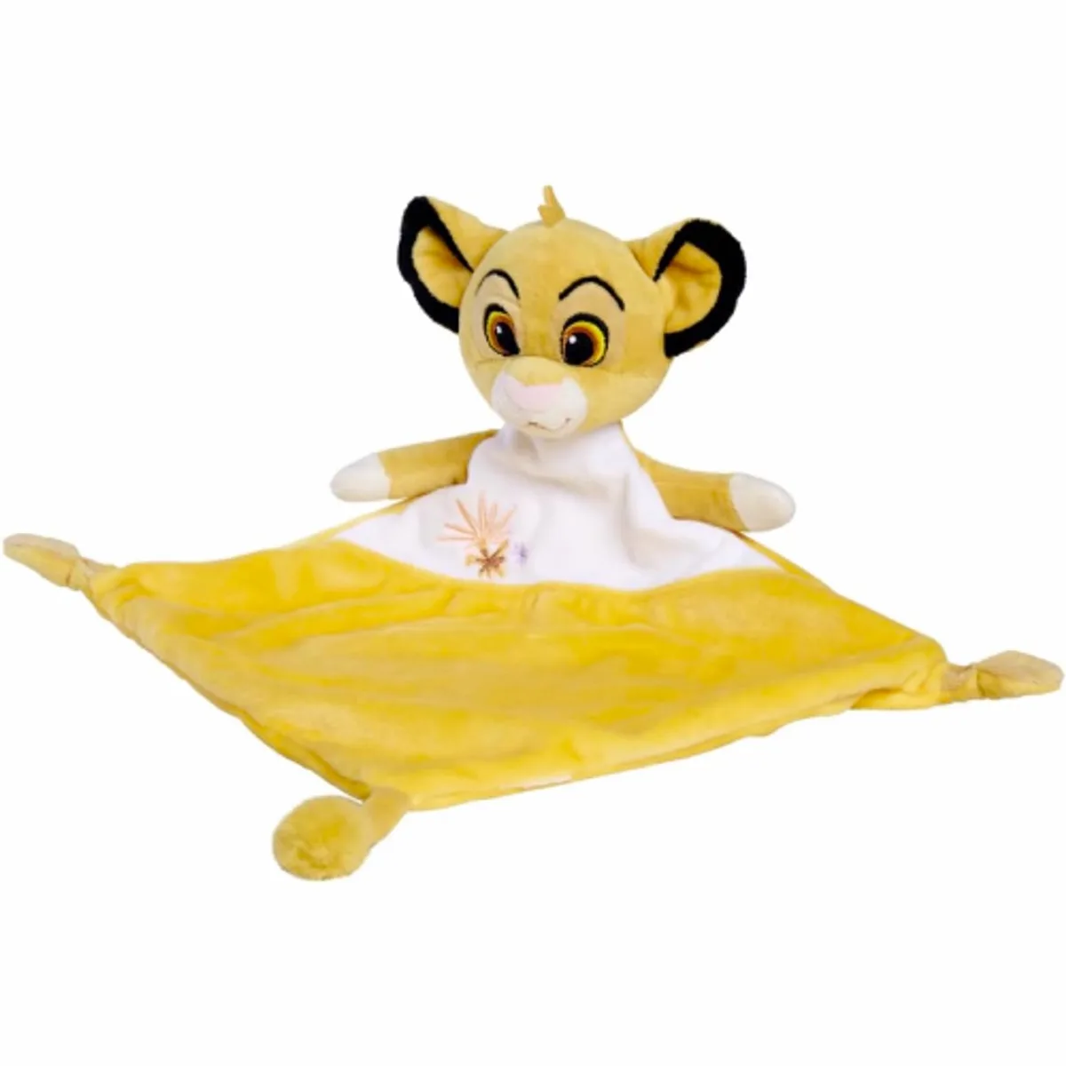 Lion King Pluche Knuffeldoekje Baby 28 cm - Knuffeldoekjes Baby Cadeau - Extra Zacht en Knuffelbaar - Wasbaar fra Simba i Simba – produktbillede