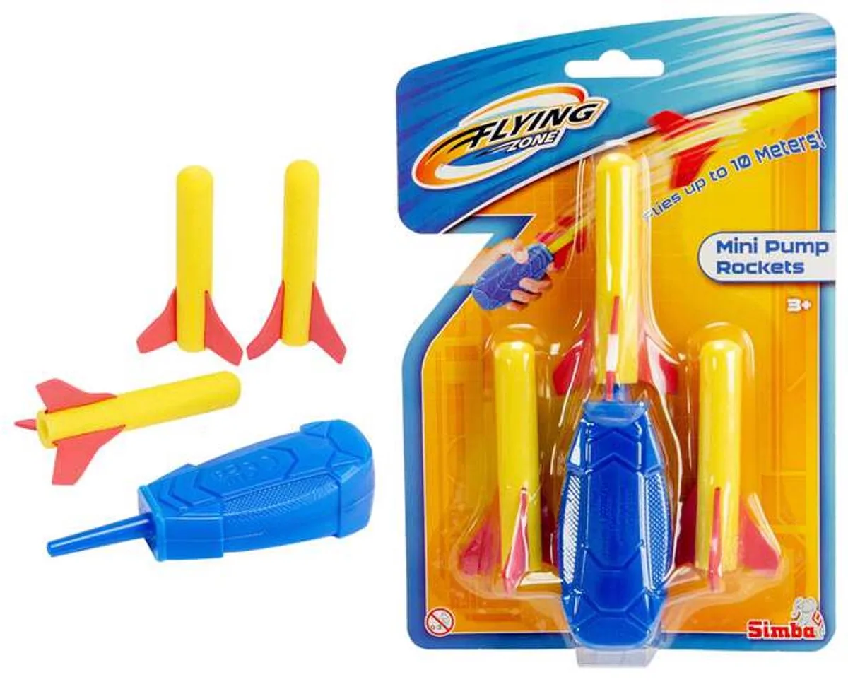 Mini Pump Rockets fra Simba i Flerfarvet – produktbillede